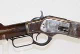 Antique WINCHESTER 1873 Lever Rifle In .32 WCF - 18 of 20