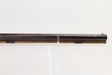 Handsome TIGER MAPLE Stocked, Engraved LONG RIFLE - 6 of 15