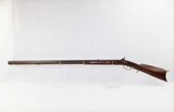 Antique BACK ACTION Half-Stock .34 Cal. LONG RIFLE - 9 of 13