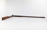 Antique BACK ACTION Half-Stock .34 Cal. LONG RIFLE - 2 of 13