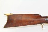 Antique BACK ACTION Half-Stock .34 Cal. LONG RIFLE - 3 of 13