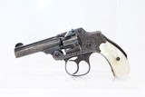 FINELY ENGRAVED, Boxed S&W 32 Hammerless Revolver - 2 of 16