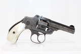 FINELY ENGRAVED, Boxed S&W 32 Hammerless Revolver - 13 of 16