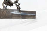 CASED Antique FLINTLOCK Pistol by ANDREWS, London - 17 of 19