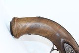 LONG Barreled, Large Bored ANTIQUE Percussion Pistol - 2 of 11