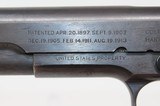 U.S. PROPERTY Marked COLT 1911 Pistol from 1918 - 8 of 14