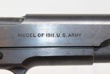 U.S. PROPERTY Marked COLT 1911 Pistol from 1918 - 10 of 14
