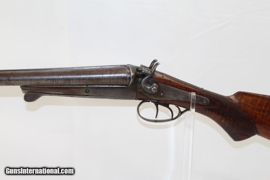 HANDSOME Antique W. Richards SxS Shotgun