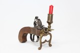 FLINTLOCK Pistol-Form FIRE TINDER Lighter - 1 of 7