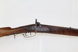 TIGER MAPLE Antique LONG RIFLE in .36 Caliber - 1 of 13