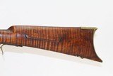 TIGER MAPLE Antique LONG RIFLE in .36 Caliber - 10 of 13