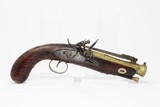 RYAN Irish Flintlock BLUNDERBUSS Pistol w BAYONET - 1 of 14