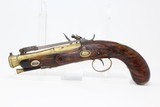 RYAN Irish Flintlock BLUNDERBUSS Pistol w BAYONET - 11 of 14