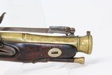 RYAN Irish Flintlock BLUNDERBUSS Pistol w BAYONET - 4 of 14