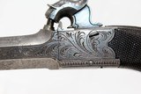 CASED & Nicely ENGRAVED Antique JOHN MANTON Pistol - 9 of 19