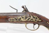 Antique EUROPEAN Flintlock HORSE Pistol w DRAGON - 15 of 16
