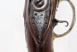Antique EUROPEAN Flintlock HORSE Pistol w DRAGON - 12 of 16