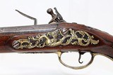 Antique EUROPEAN Flintlock HORSE Pistol w DRAGON - 6 of 16