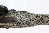 GORGEOUS, Mediterranean Antique FLINTLOCK Belt Pistol - 8 of 16