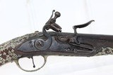 GORGEOUS, Mediterranean Antique FLINTLOCK Belt Pistol - 3 of 16