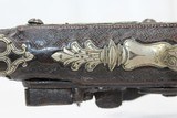 GORGEOUS, Mediterranean Antique FLINTLOCK Belt Pistol - 5 of 16