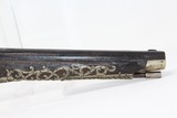 GORGEOUS, Mediterranean Antique FLINTLOCK Belt Pistol - 4 of 16