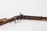 JEFFERSONVILLE, INDIANA Antique Half Stock Long Rifle - 1 of 17