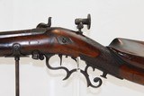 SWISS Antique MÜLLER Schuetzen Rifle w Palm Rest - 14 of 16
