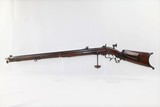 SWISS Antique MÜLLER Schuetzen Rifle w Palm Rest - 12 of 16