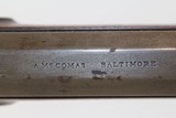 Beautiful Antique “A.McComas” Half Stock Long Rifle - 11 of 25