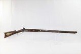 Beautiful Antique “A.McComas” Half Stock Long Rifle - 2 of 25