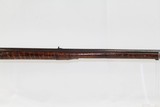 ANTIQUE Percussion AMERICAN LONG RIFLE - 5 of 15