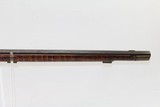 ANTIQUE Percussion AMERICAN LONG RIFLE - 6 of 15
