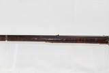ANTIQUE Percussion AMERICAN LONG RIFLE - 14 of 15