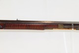 Antique Heavy Barreled Half Stock Percussion Rifle - 5 of 15