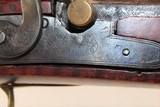 Antique Heavy Barreled Half Stock Percussion Rifle - 9 of 15