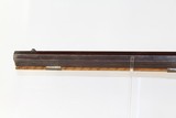 Antique Heavy Barreled Half Stock Percussion Rifle - 15 of 15