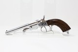 Engraved Belgian DOUBLE BARREL SxS .380 Pistol - 1 of 14