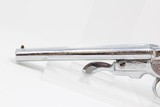 Engraved Belgian DOUBLE BARREL SxS .380 Pistol - 4 of 14