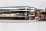 Engraved Belgian DOUBLE BARREL SxS .380 Pistol - 8 of 14