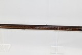Antique FULL-STOCK Long RIFLE with PRIMITIVE EAGLE - 15 of 16