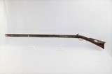 Antique FULL-STOCK Long RIFLE with PRIMITIVE EAGLE - 12 of 16