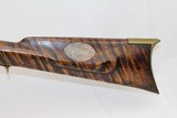 Antique FULL-STOCK Long RIFLE with PRIMITIVE EAGLE - 13 of 16