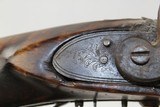 Antique FULL-STOCK Long RIFLE with PRIMITIVE EAGLE - 10 of 16