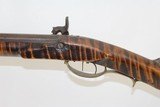 Antique FULL-STOCK Long RIFLE with PRIMITIVE EAGLE - 14 of 16