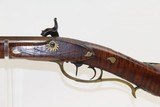 GORGEOUS Antique PENNSYLVANIA Half Stock Long Rifle - 21 of 23