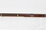 GORGEOUS Antique PENNSYLVANIA Half Stock Long Rifle - 22 of 23