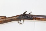 Antique MILITIA FLINTLOCK Musket Marked “WB SAYER” - 1 of 17