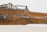 Carved 18th C GERMANIC Smoothbore FLINTLOCK Musket - 10 of 22