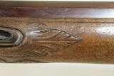 Carved 18th C GERMANIC Smoothbore FLINTLOCK Musket - 11 of 22